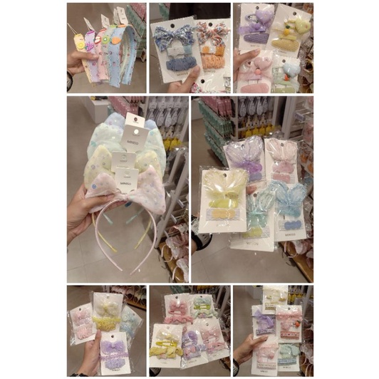 MINISO Official Karet rambut / bando / jepit rambut. Aksesoris fashion miniso murah. Ready surabaya