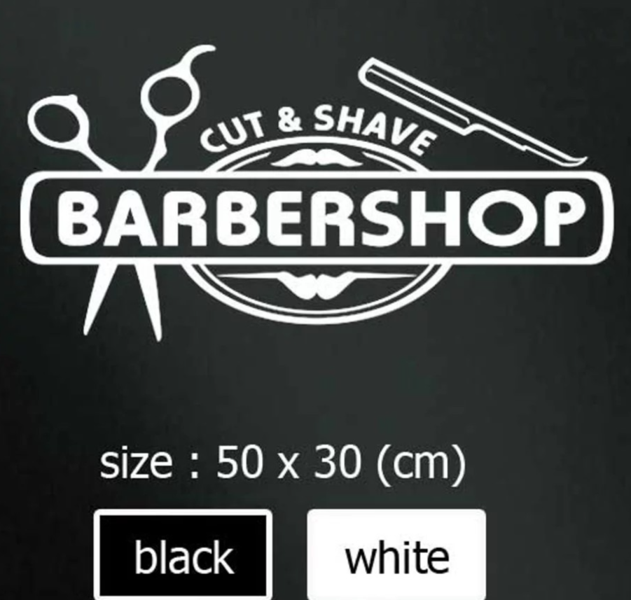 

TERMURAH CUTING STIKER BARBERSHOP SIMPEL DESIGN MODEL BAQ