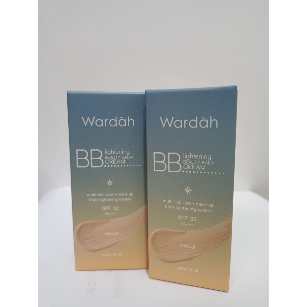 WARDAH LIGHTENING BB CREAM NATURAL 15ML (GROSIR)