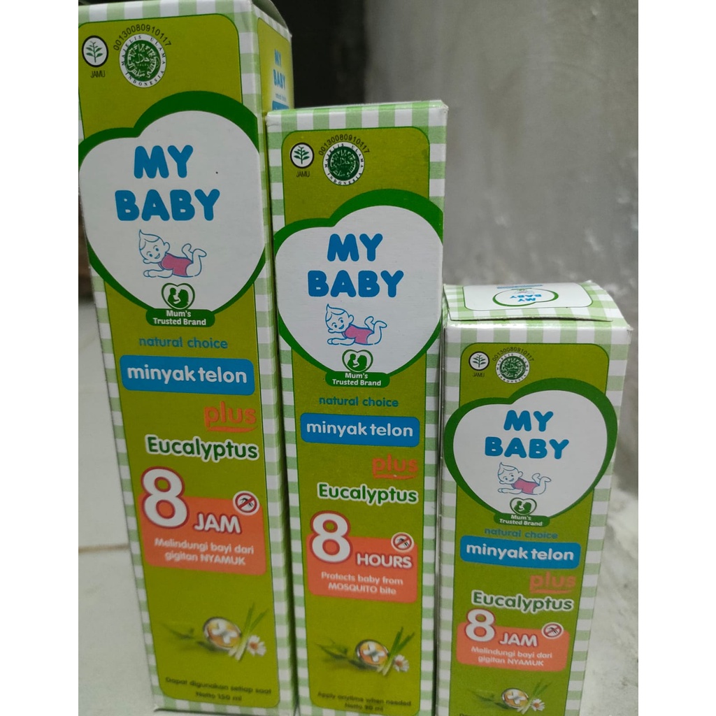 MY BABY  My Baby Minyak telon 60ml , 90ml dan 150 ml