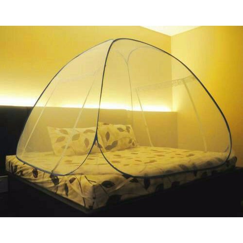 kelambu 120x200 2pintu kelambu nyamuk lipat rangka baja canopy
