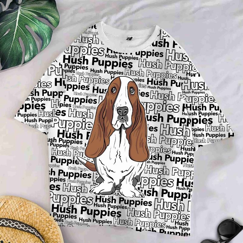 kaos cewek oversize HUSH PUPPIES