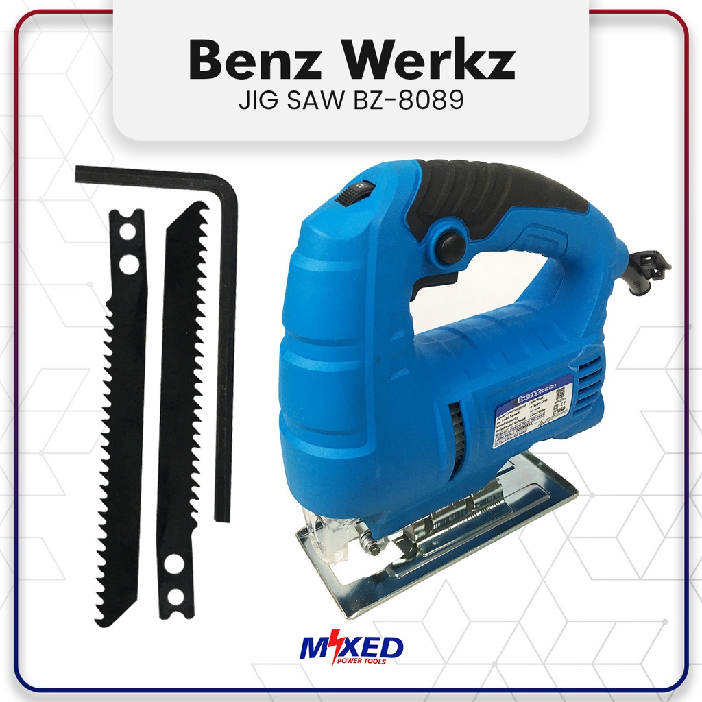 Alat potong kayu Mesin gergaji Jigsaw BENZ Mesin gergaji kayu Mesin potong mini 65mm Gergaji listrik