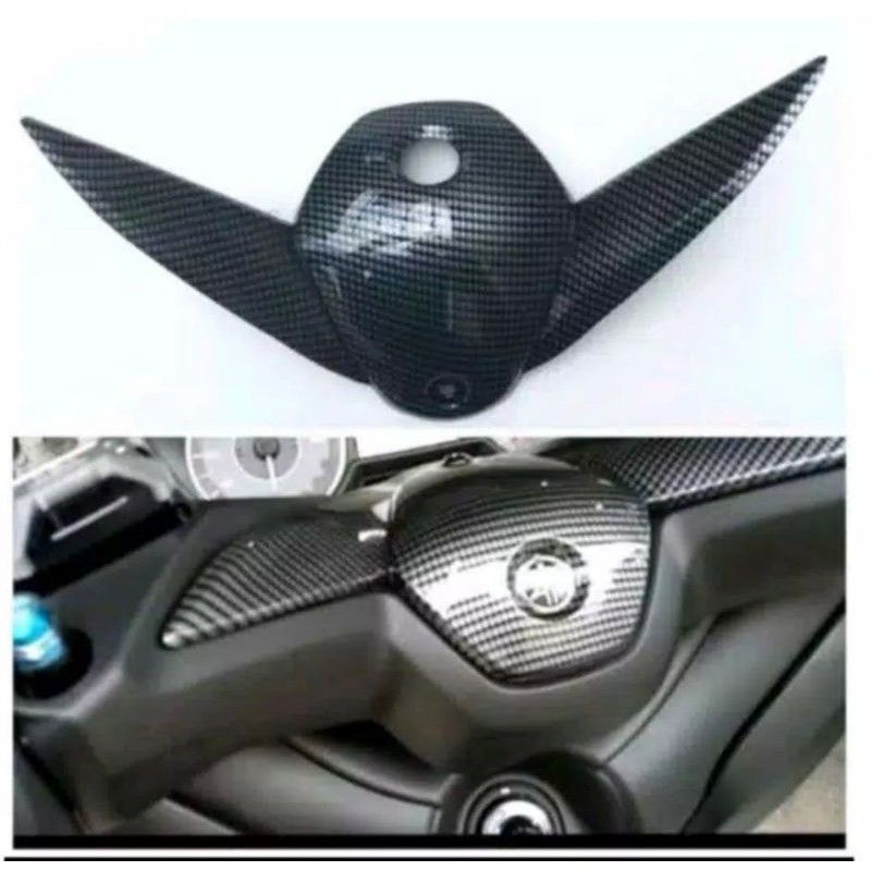 Cover Tutup Stang Xmax Carbon Tutup Stang Yamaha Xmax Carbon Nemo