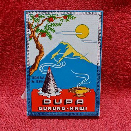 Dupa Kerucut Gunung Kawi Isi 10pcs (Coklat)