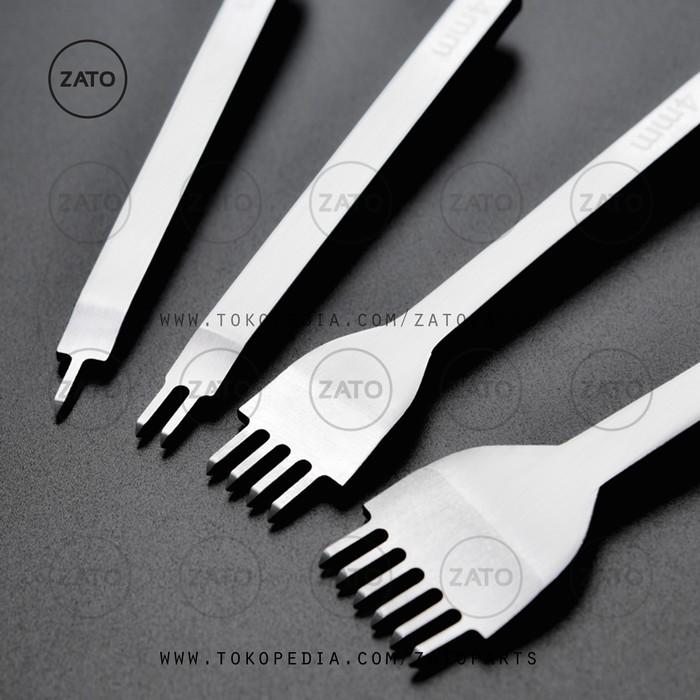 

Stitching hole punch 1set isi 4 pcs | prong | leather tools