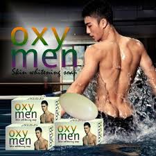 Sabun pemutih badan pria gluta OXYMEN SOAP ORIGINAL Sabun pemutih wajah pria Sabun mandi pemutih