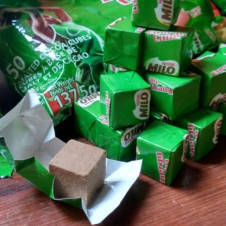 

✭ MILO CUBE MILO ENERGY CUBE ISI 50 / ISI 100 PERMEN COKLAT COKELAT MILO gas !!