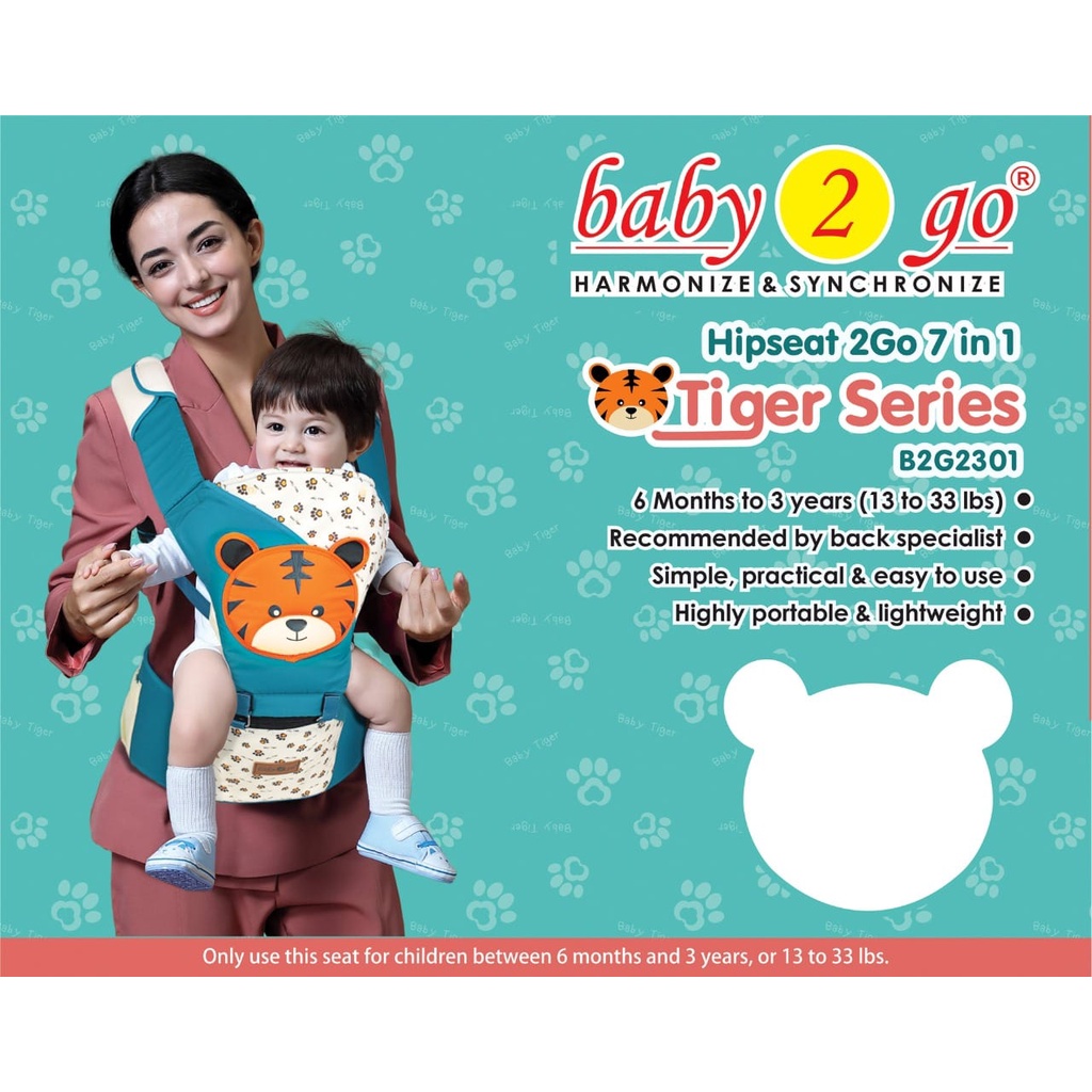 SCOTS GENDONGAN HIPSEAT TIGER SERIES B2G2301