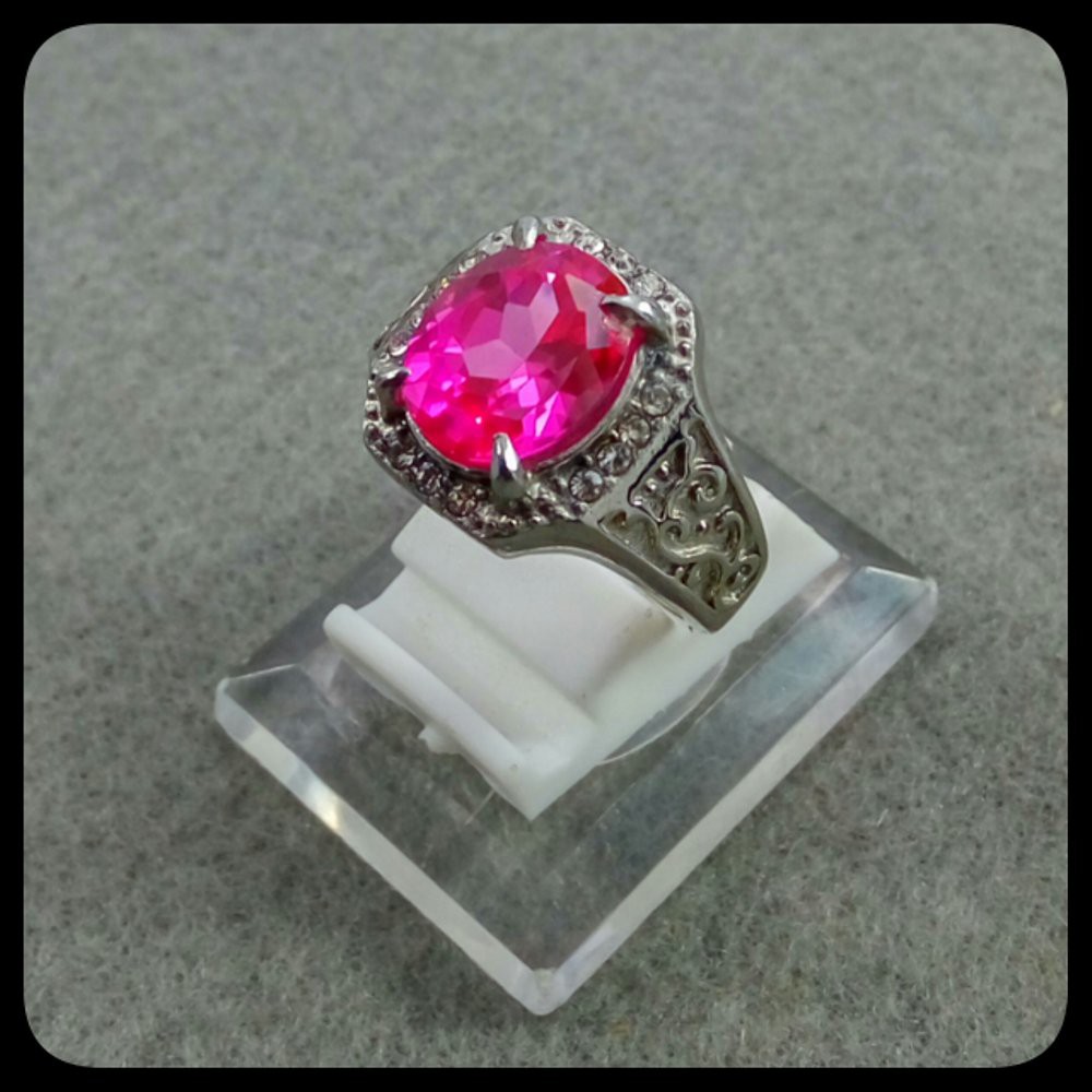 CINCIN PERMATA MERAH DELIMA SIAM CUTTING SIZE MINIMALIS