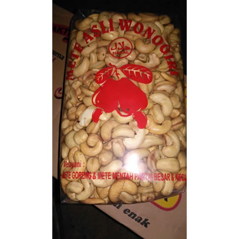 

(250g) mete asli Wonogiri mete goreng bawang