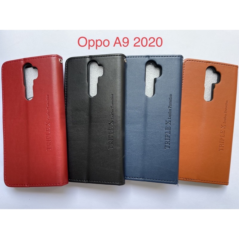 Leather Wallet Flip New Oppo A5 2020/A9 2020