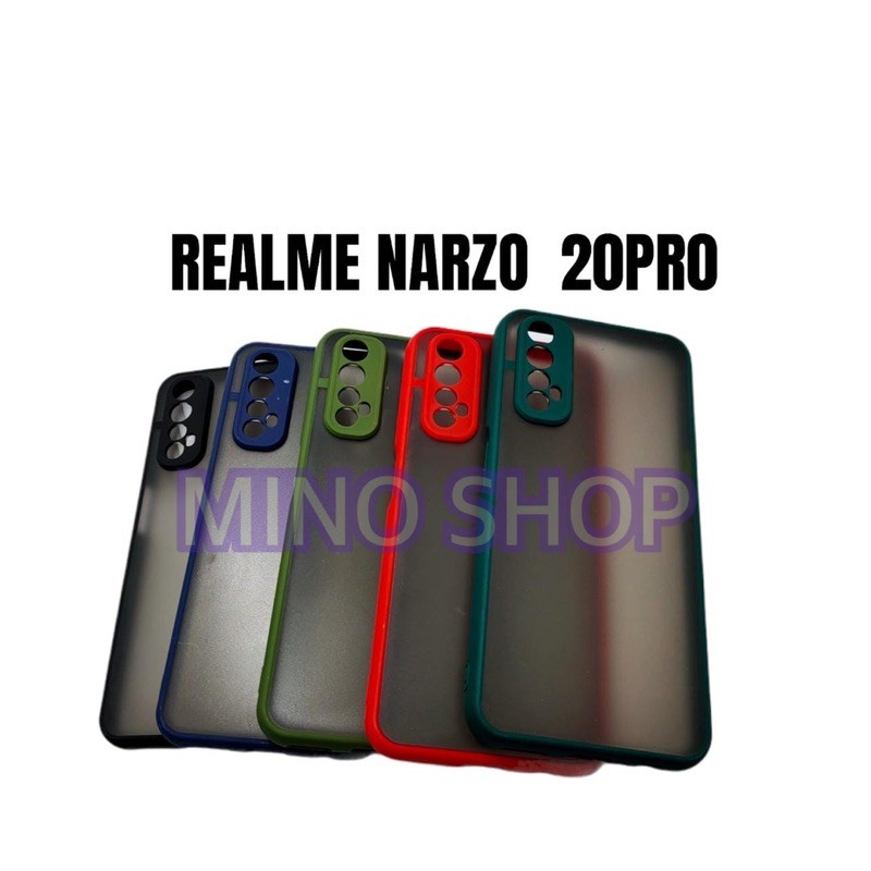 SOFTCASE REALME NARZO 20 PRO - HARDCASE DOVE MYCHOICE PLUS PELINDUNG KAMERA - AERO CASE