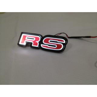 Emblem glowing RS untuk grille Honda Jazz, Brio,Mobilio