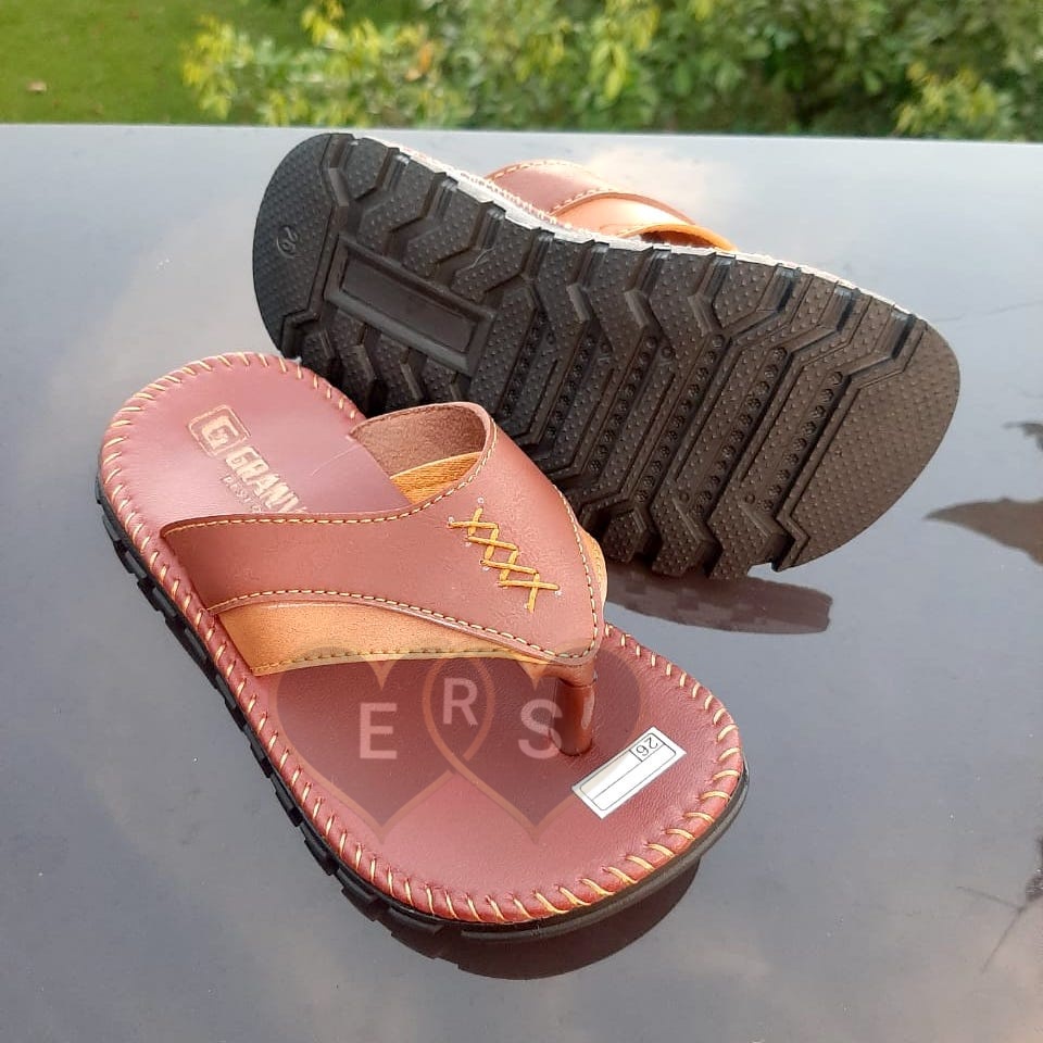 TOKOERS SDLD12 Sepatu Sandal Pria Laki Laki kulit PU