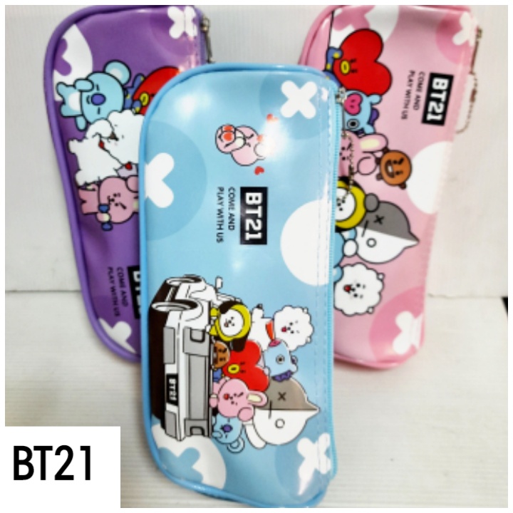 

Tempat / Kotak Pensil Satin (PRH) BT21 Animasi Termurah BTS