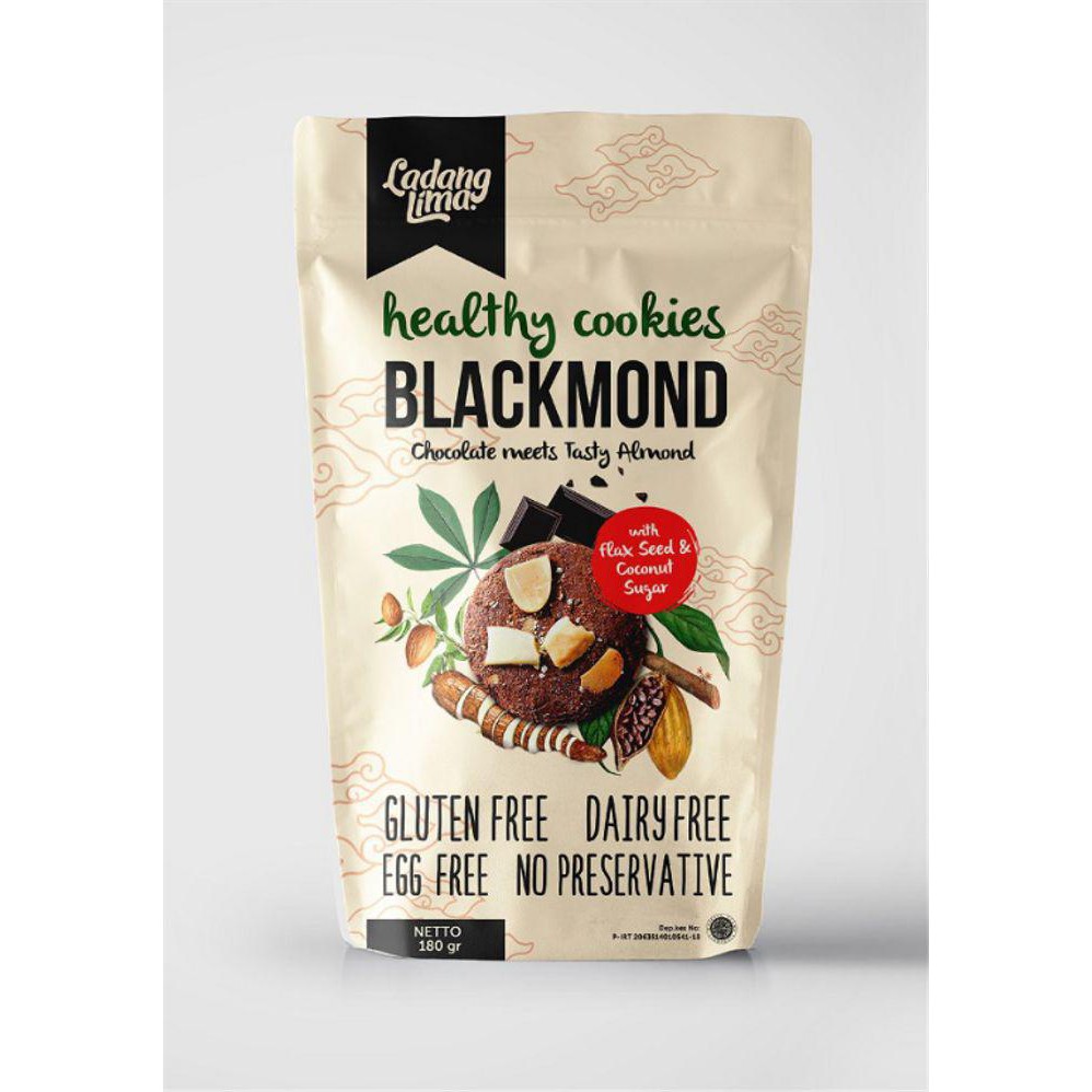 

Ladang Lima, Gluten Free Blackmond Cookies (180 Gr)