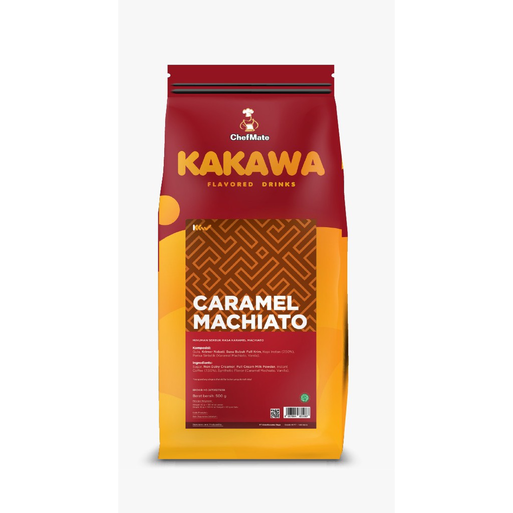 

KAKAWA caramel machiato ChefMate / Bubuk minuman PREMIUM