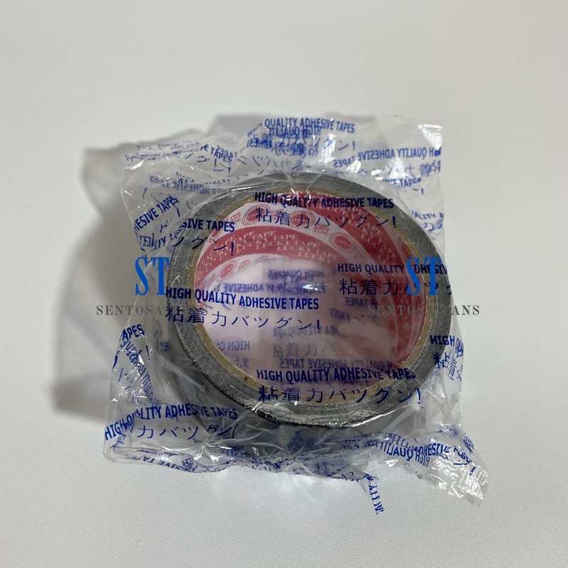 Lakban Hitam Kain / Isolasi Hitam Kain 45 mm Lucky Tape