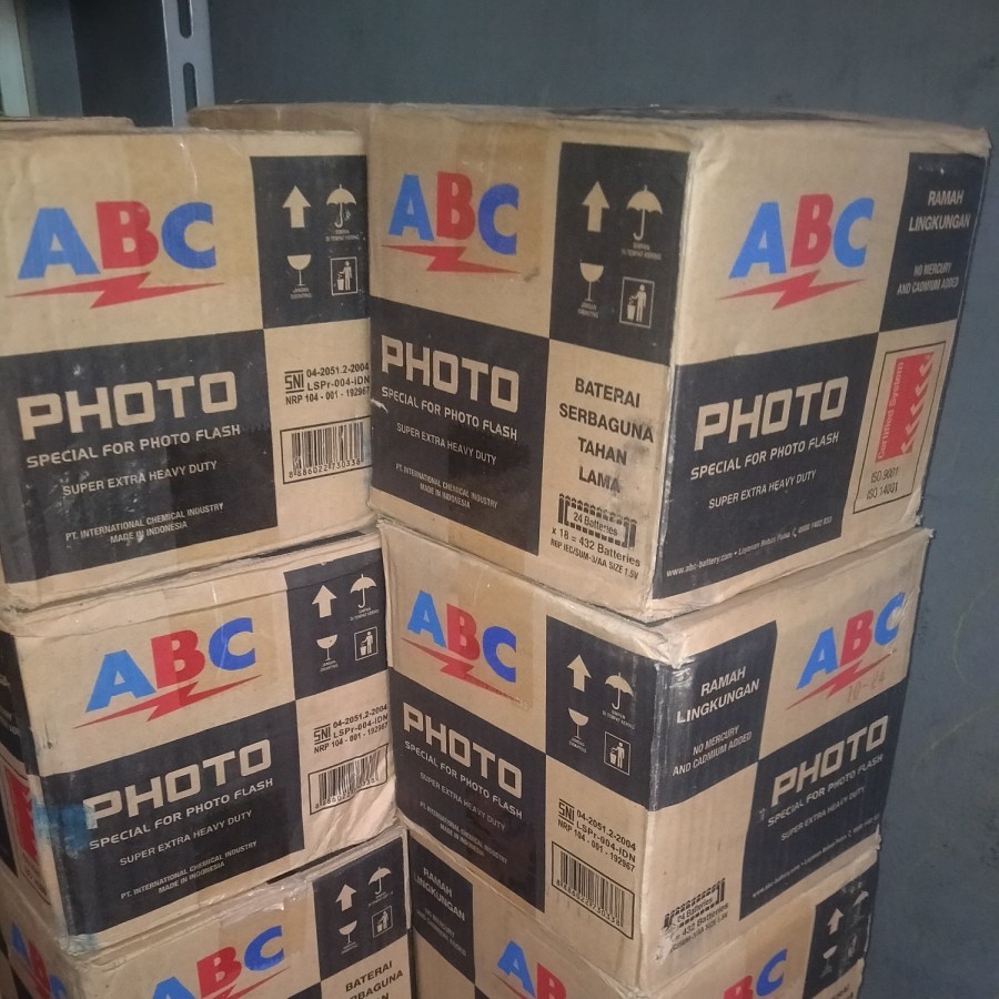 Baterai ABC photo AA Karton