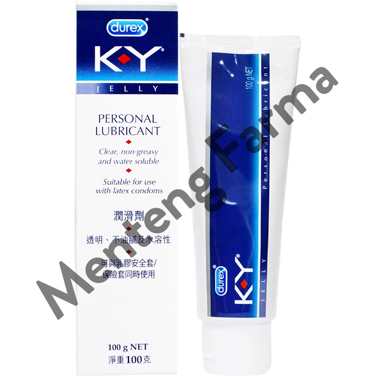 Durex KY Jelly Lubricant 100 Gr - Pelumas Durex K-Y Lubrikan