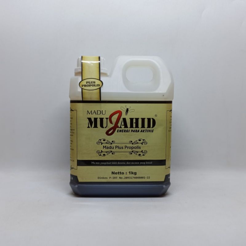 

Madu MUJAHID : Madu Plus Propolis 1 Kg