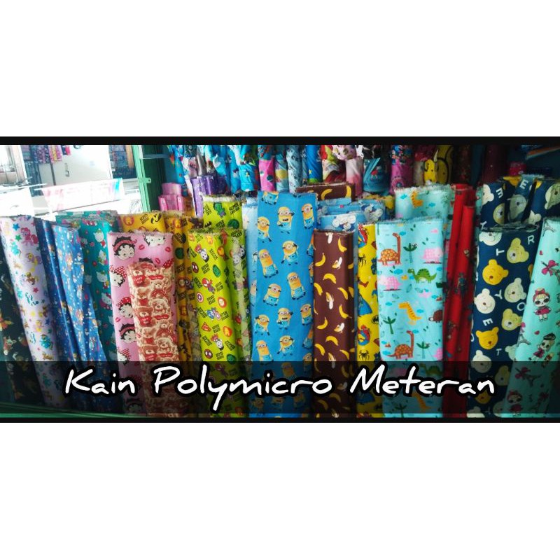 KAIN POLYMICRO MOTIF KARAKTER METERAN
