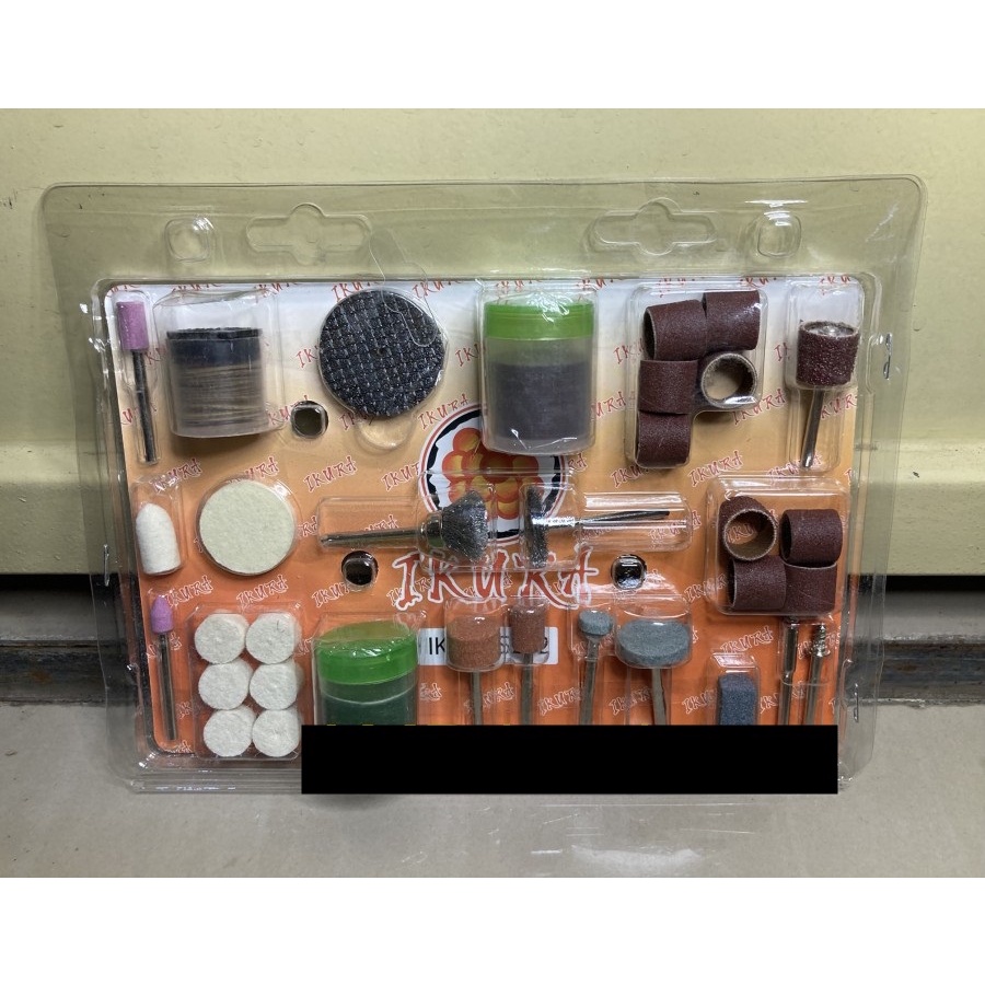 AKSESORIS MATA BOR TUNNER SET 105 pcs MINI ELECTRIC ROTARY