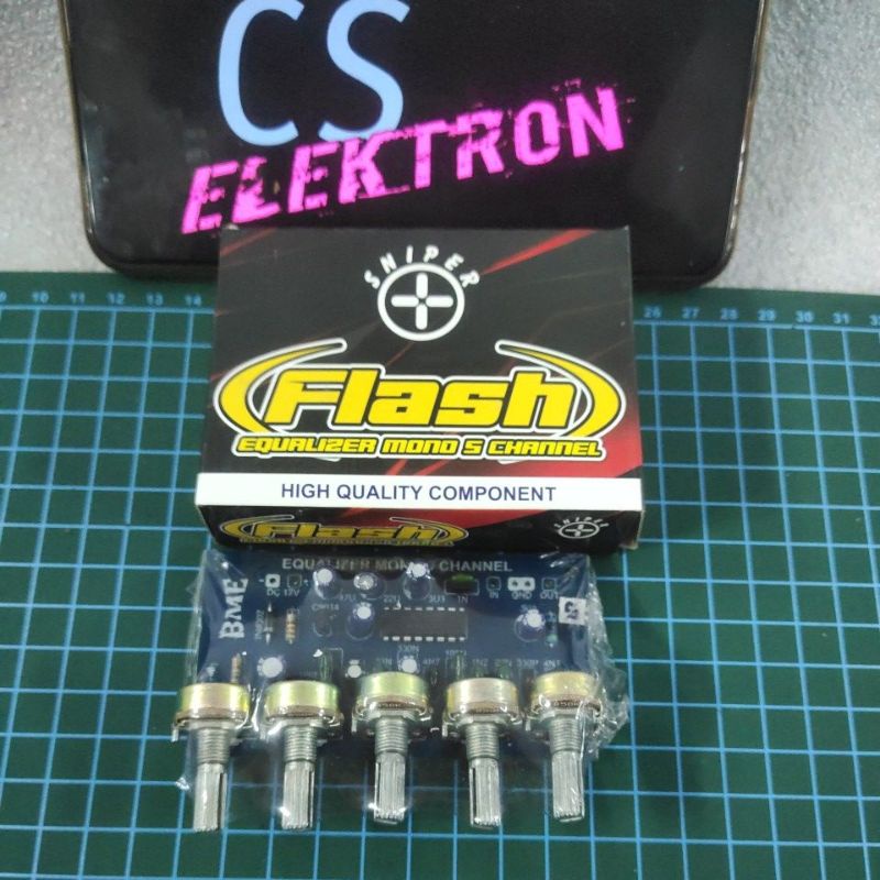 kit equaliser flash bme 5 potensio