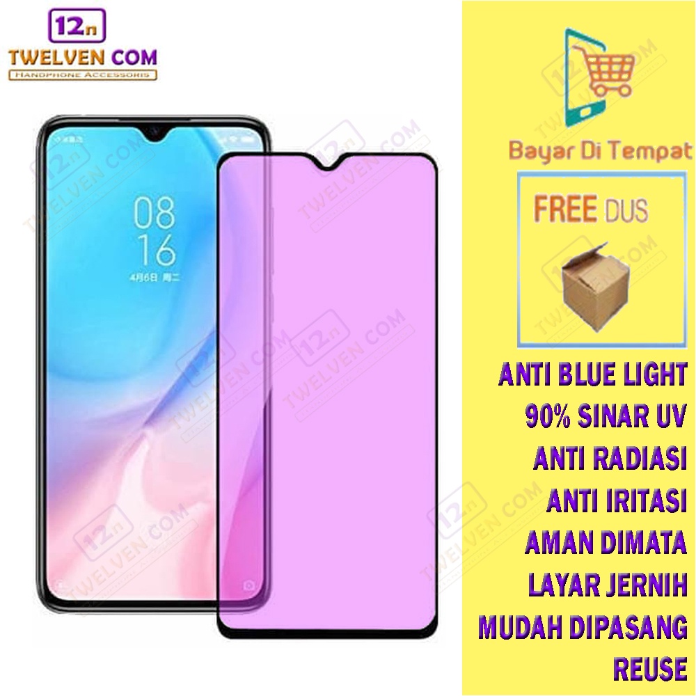 [FLASH SALE] ANTI BLUE LIGHT TEMPERED GLASS Oppo A5 2020