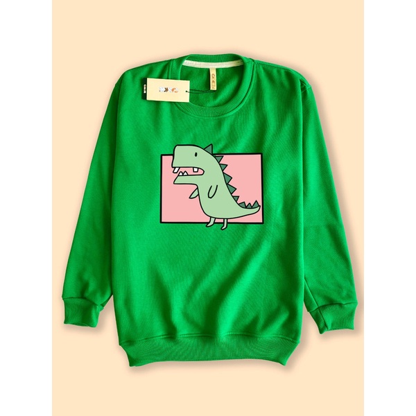 Sweater Crewneck Premium CAMOE Baby Dinosaur