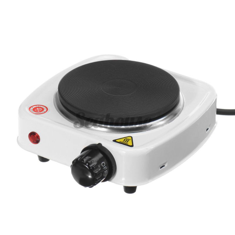 Kompor Elektrik Mini Pemanas Air Elektrik Hot Plate Stove Pot 500W