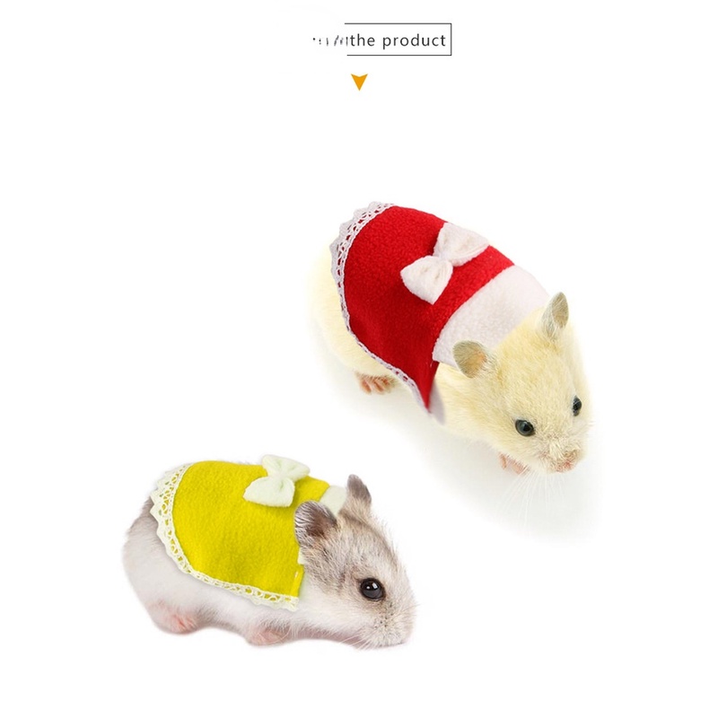 ★〓YUFeiPet〓★Lovely Small Pet Hamster  Small Squirrel Mini Pet  Clothes Multi Colors Bowtie