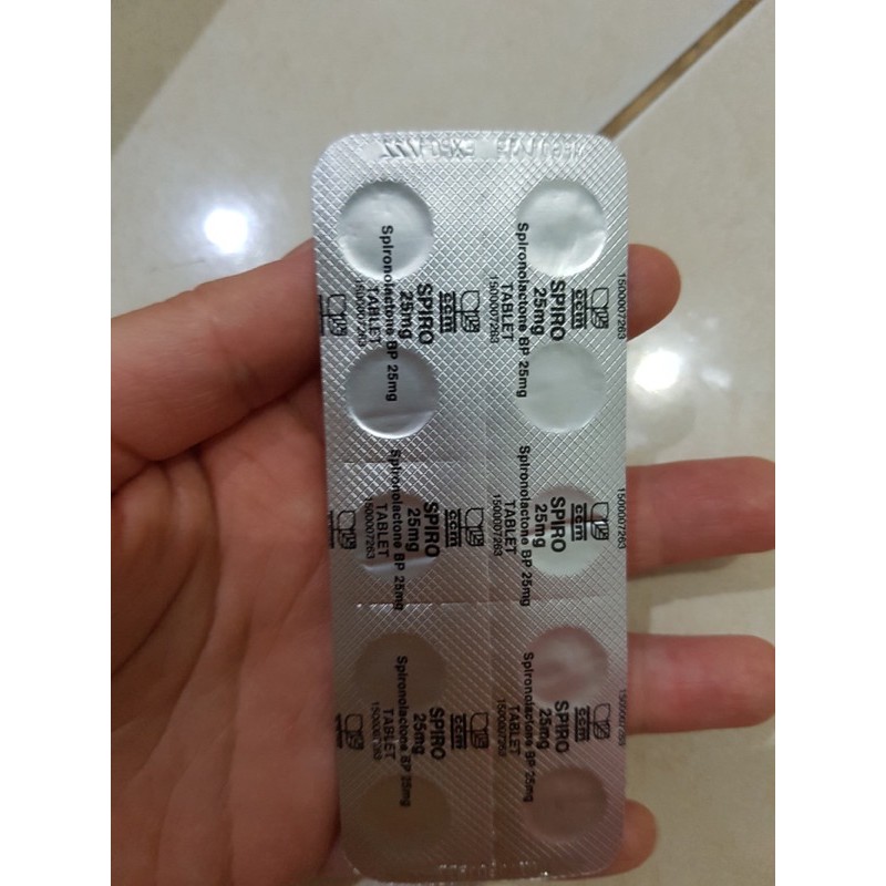 SPIRO PER STRIP 25 MG IMPORT