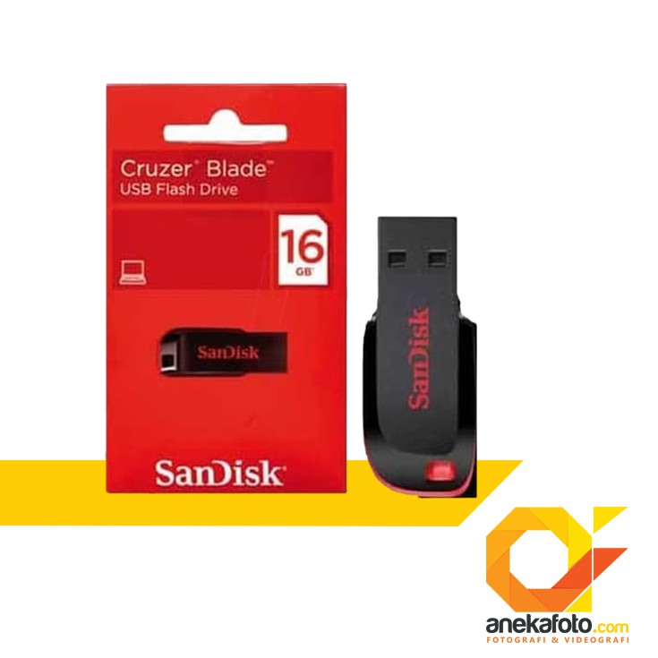 Sandisk Cruzer Blade SD CZ50 16GB Black