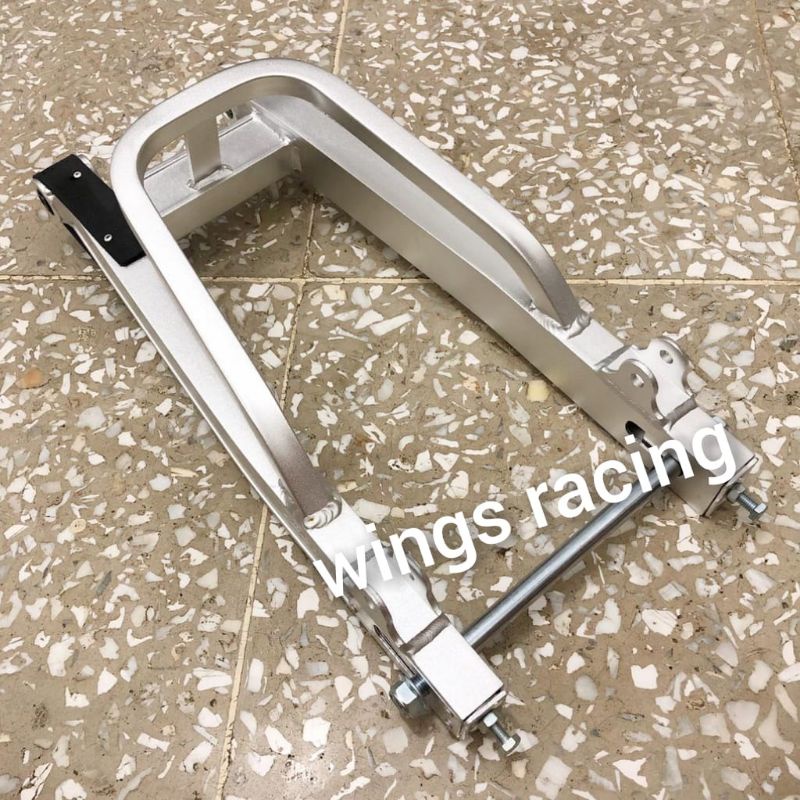 Swing Arm/sasis/lengan ayun RX King RX K,Rossi+As roda belakang (Warna Silver)