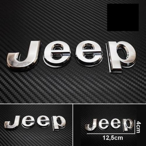 Stiker Emblem Chrome  Warna Chrome Include Perekat 3M