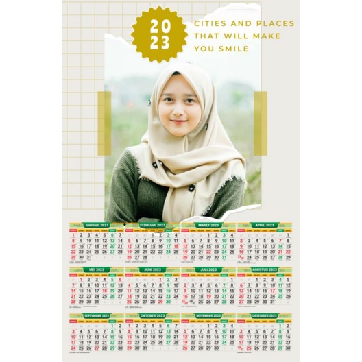 

Kalender bebas desain