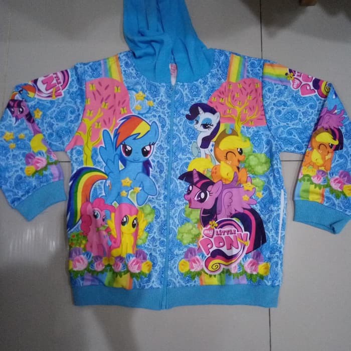 Jaket Anak Little Pony Pink Babyteri