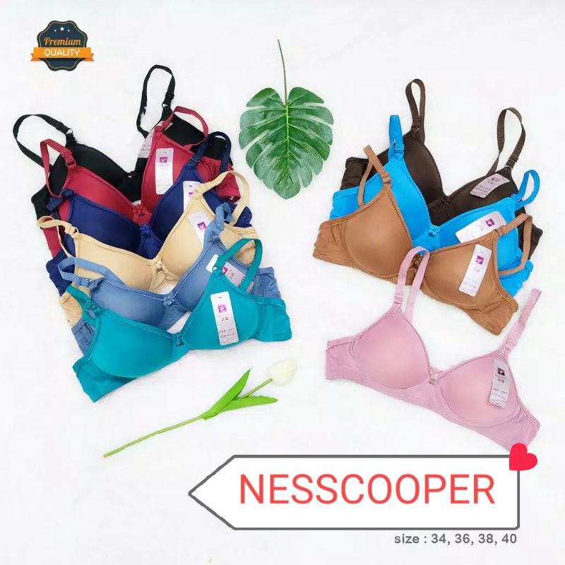 BRA BUSA TANPA KAWAT BAHAN BAGUS COD READY (BH XIANG-CHO)
