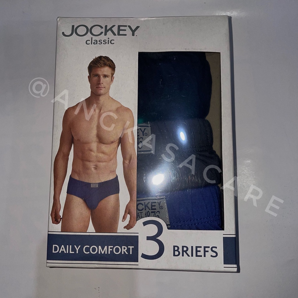 [TERMURAH] Jockey Daily Comfort / CELANA DALAM JOCKEY / CELANA DALAM PRIA JOCKEY / BRIEF JOCKEY MENS