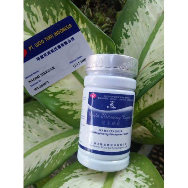 Original COD Pelangsing WSC BIOLO ASLI BERGARANSI , Pelangsing Biolo , Biolo Slimming Capsule