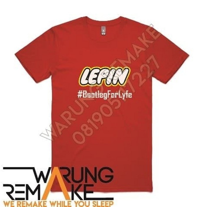 Kaos Tshirt Baju Combed 30S Distro Bootleg For Lyfe Lepin Not Lego HS-1365
