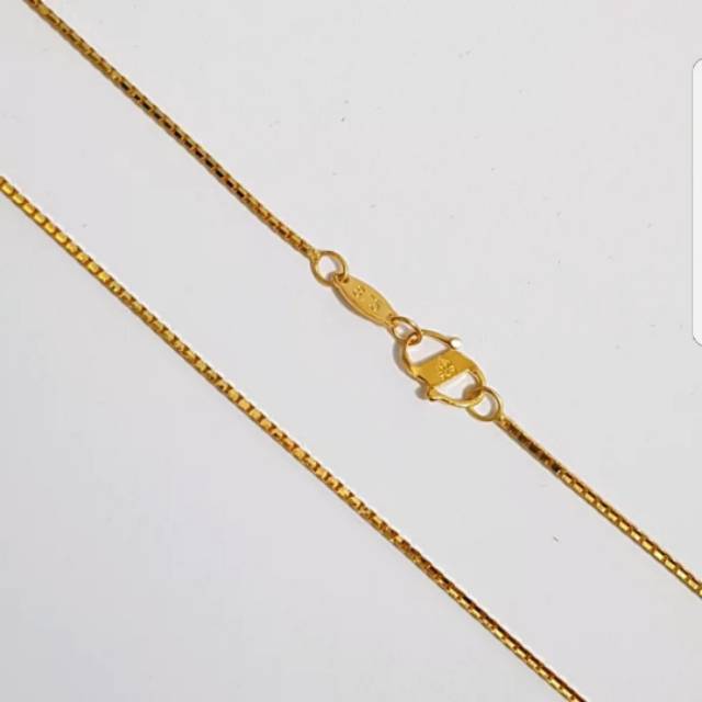 Kalung Italy Halus Emas asli model variasi