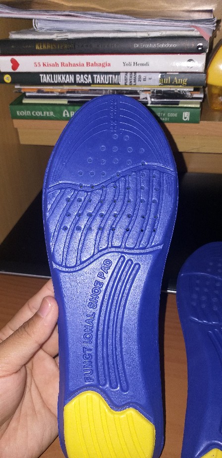 Insole Sepatu Memori Foam Insole Olharaga Insole Orthopedic
