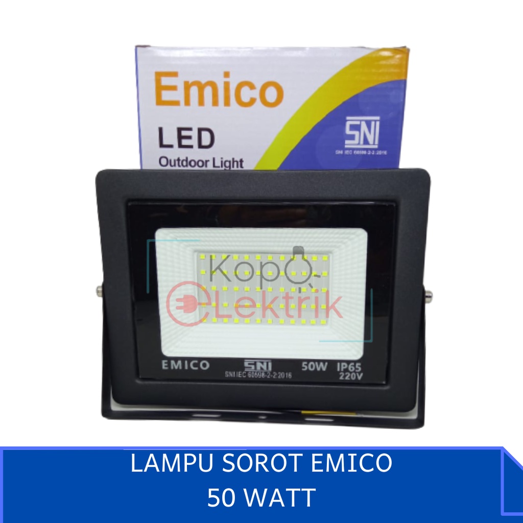 Lampu Led Sorot 50w Cahaya Putih 50 Wattt