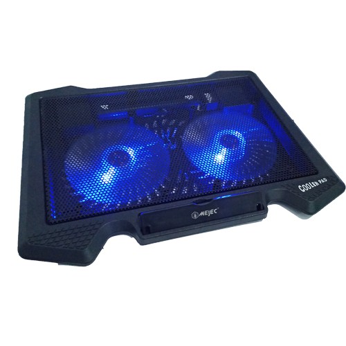 MEJEC COOLING PAD 2 FAN COOLING PAD COOLER PAD FAN - KIPAS PENDINGIN LAPTOP S200