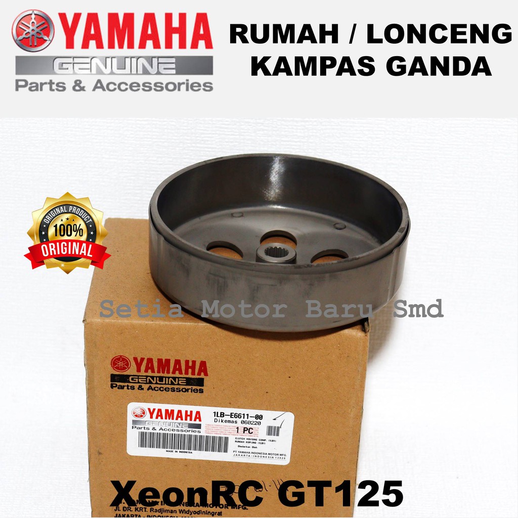 Rumah Ganda Kampas Lonceng Mangkok Ganda Xeon Rc XeonRc Gt125 Asli Original Yamaha