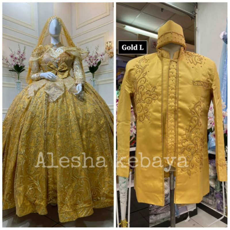 GAUN PENGANTIN COUPLE  TERBARU/WEDDING DRES