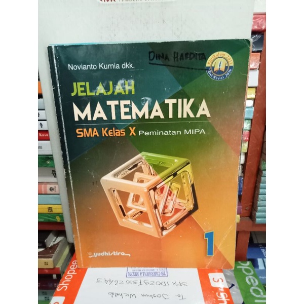 buku matematika kelas 10 SMA Yudhistira